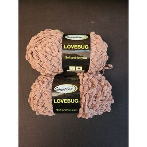 Sensations Lovebug Soft And Fun Yarn Brown B14